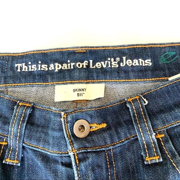 { Levi’s } 511 Skinny Eco Jeans 30 x 30 - Picture 5 of 7